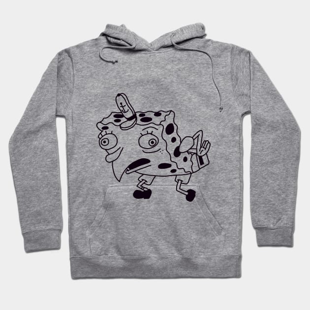 SpOnGeBoB mEmE Hoodie by amalawais